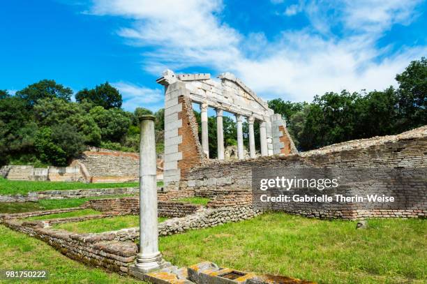 apollonia archaeological park - therin weise stock pictures, royalty-free photos & images