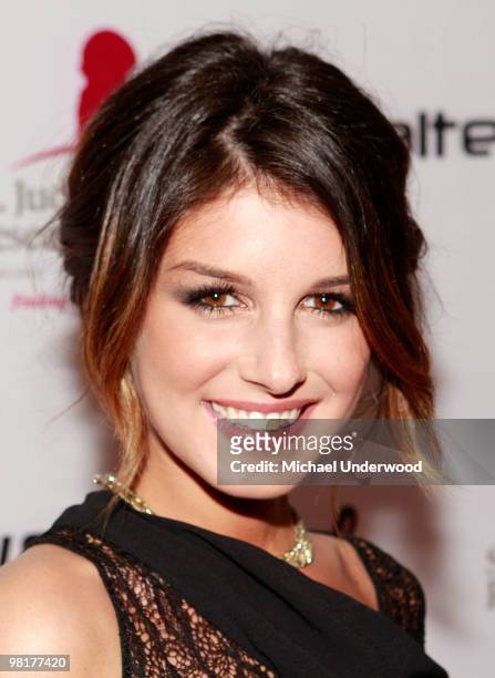 Actress Shenae Grimes arrives at the Shenae Grimes charity event benefiting St. Jude Hospital at Avalon Hotel on March 31, 2010 in Beverly Hills,...