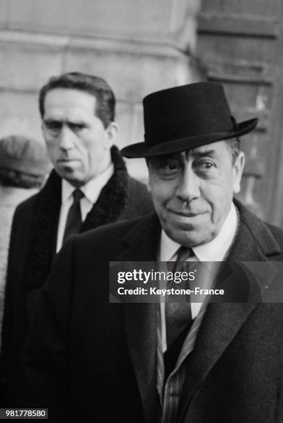 Portrait de Fernandel, en France, en 1967.