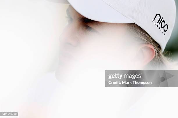 Nico Rosberg of Germany and Mercedes GP is interviewed in the paddock during previews to the Malaysian Formula One Grand Prix at the Sepang Circuit...