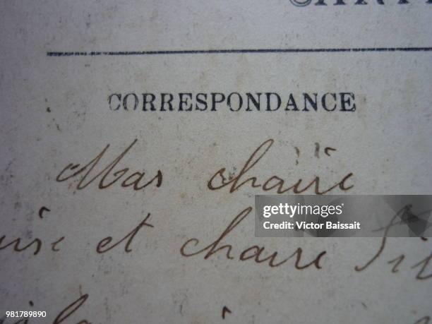 Ww1 Writing Indesign Best Handwriting In The World Photos and Premium High Res Pictures ...