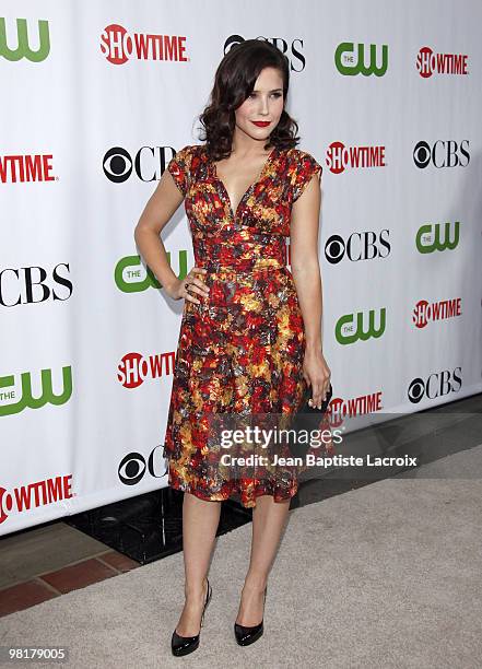 Sophia Bush arrives at the 2009 TCA Summer Tour - CBS, CW and Showtime All-Star Party at the Huntington Library on August 3, 2009 in Pasadena,...