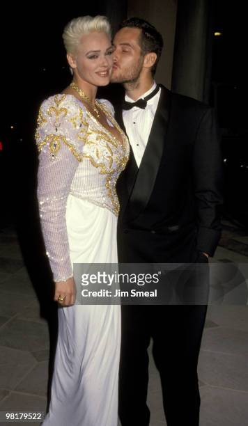 Brigitte Nielsen And Husband Sebastian Copeland