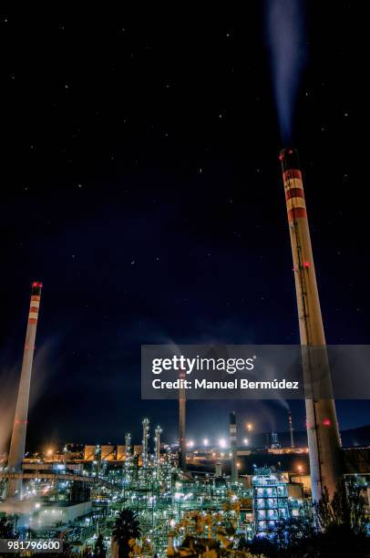 refinando - destillation stock-fotos und bilder