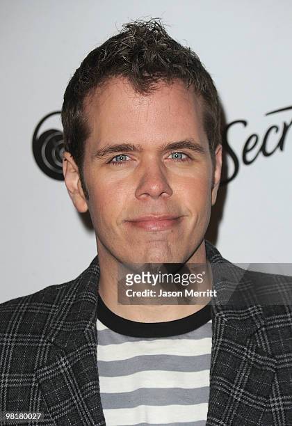 Perez Hilton arrives at Star Magazine's Young Hollywood Issue launch party held at Voyeur on March 31, 2010 in West Hollywood, California.