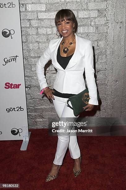 Actress Elise Neal arrives at Star Magazine's Young Hollywood Issue launch party held at Voyeur on March 31, 2010 in West Hollywood, California.