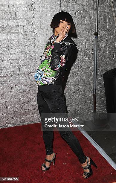 Actress Bai Ling arrives at Star Magazine's Young Hollywood Issue launch party held at Voyeur on March 31, 2010 in West Hollywood, California.