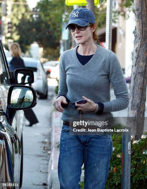 Marcia Cross is seen on March 31, 2010 in Los Angeles, California.