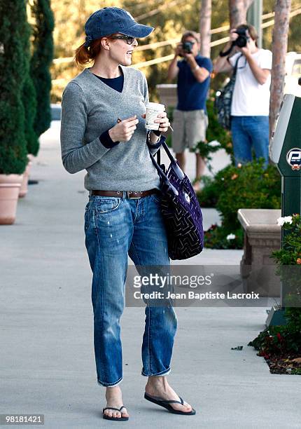 Marcia Cross is seen on March 31, 2010 in Los Angeles, California.