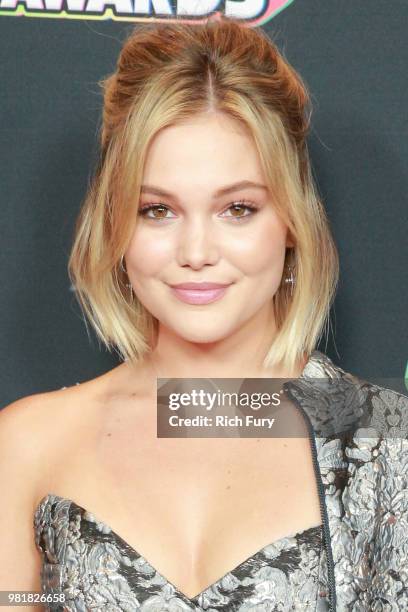 Olivia Holt attends the 2018 Radio Disney Music Awards at Loews Hollywood Hotel on June 22, 2018 in Hollywood, California.