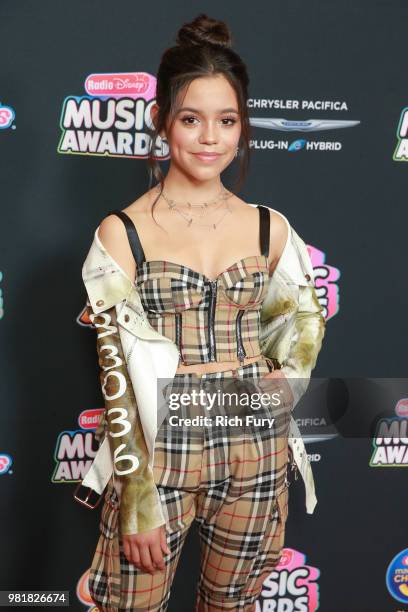 Jenna Ortega attends the 2018 Radio Disney Music Awards at Loews Hollywood Hotel on June 22, 2018 in Hollywood, California.