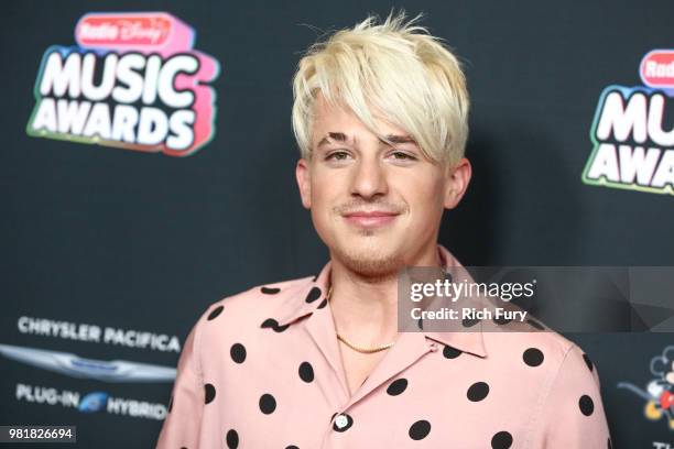 Charlie Puth attends the 2018 Radio Disney Music Awards at Loews Hollywood Hotel on June 22, 2018 in Hollywood, California.