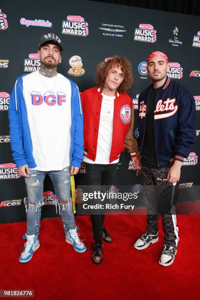 Cheat Codes attend the 2018 Radio Disney Music Awards at Loews Hollywood Hotel on June 22, 2018 in Hollywood, California.