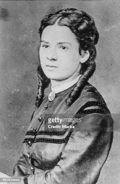 Jenny Von Westphalen. Karl Marx Wife. 1858.