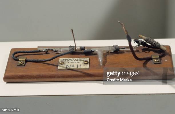 Coherer Receiver. Marconian Heirloom. 1912.