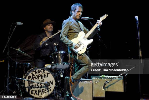 Chuck Prophet of Chuck Prophet and the Mission Express performs at The Masonic Auditorium on June 22, 2018 in San Francisco, California.