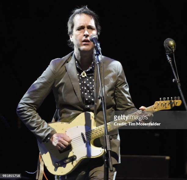 Chuck Prophet of Chuck Prophet and the Mission Express performs at The Masonic Auditorium on June 22, 2018 in San Francisco, California.