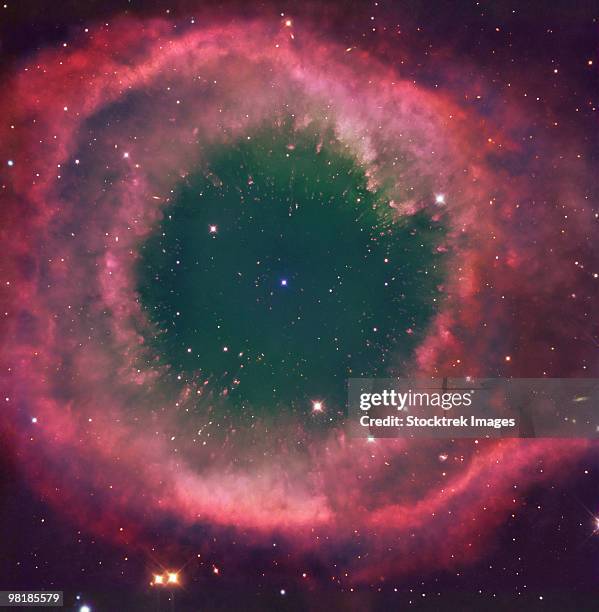 the helix nebula - aquarius foto e immagini stock