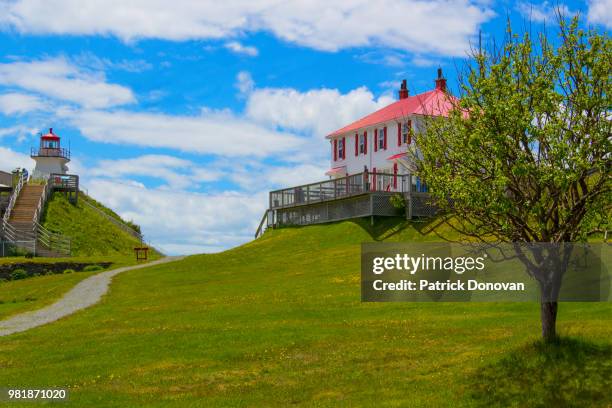 cape enrage, new brunswick, canada - revestimento exterior de parede imagens e fotografias de stock