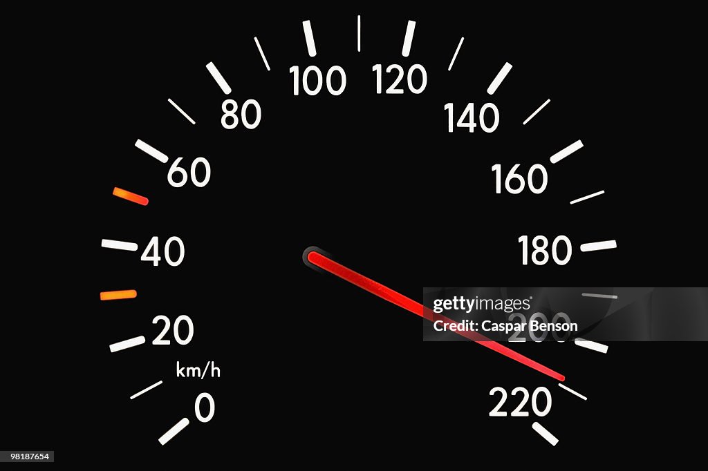 A speedometer