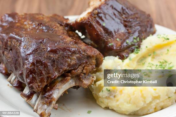 Back Rib Plating Baby Back Ribs Plate Photos and Premium High Res Pictures - Getty Images