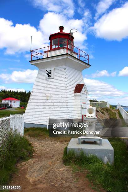 cape enrage, new brunswick, canada - brunswick centre stock pictures, royalty-free photos & images