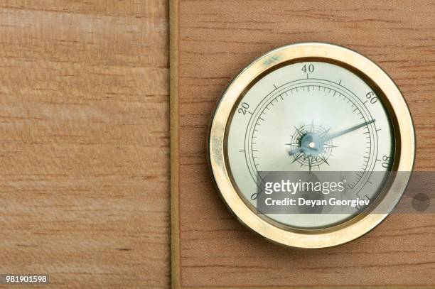 hydrometer on wooden background - forecast accuracy stock pictures, royalty-free photos & images