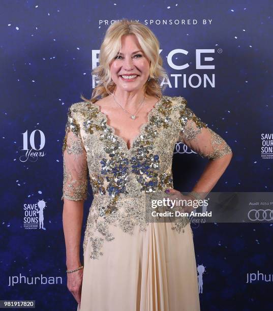 Kerri-Anne Kennerley attends the Save Our Sons Sydney Gala Dinner at the ICC Sydney on June 23, 2018 in Sydney, Australia.