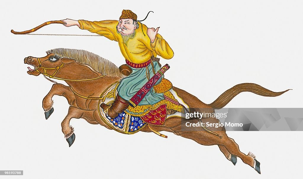 One of Genghis Khan's soldiers