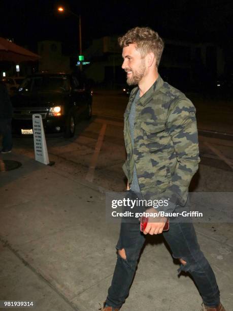 Nick Viall is seen on June 22, 2018 in Los Angeles, California.