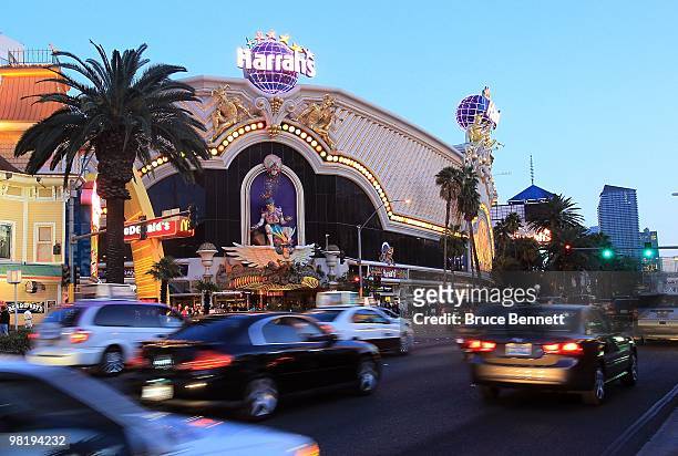 General view of Harrah's Las Vegas Hotel and Casino on March 24, 2010 in Las Vegas, Nevada.
