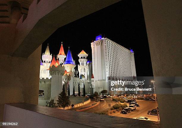 General view of the Excalibur Hotel & Casino on March 24, 2010 in Las Vegas, Nevada.