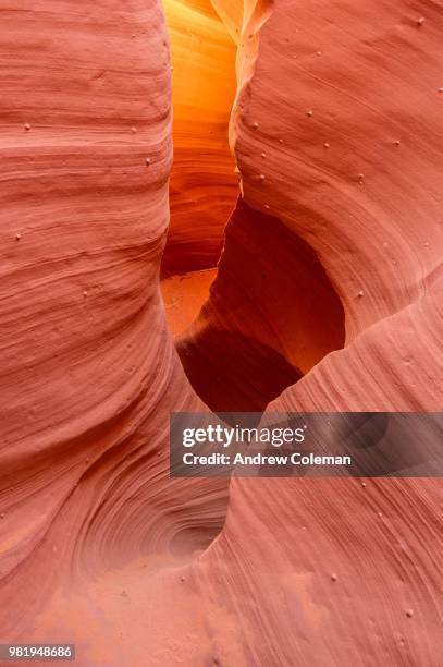 page, arizona, usa - cañón del antílope inferior fotografías e imágenes de stock