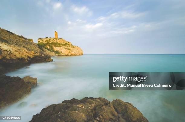 summer in benicassim - casetellon de la plana stockfoto's en -beelden