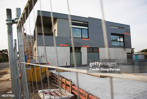 building construction site - doug byrnes stock pictures, royalty-free photos & images