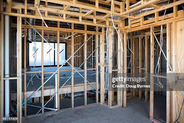 building construction site - doug byrnes stock pictures, royalty-free photos & images