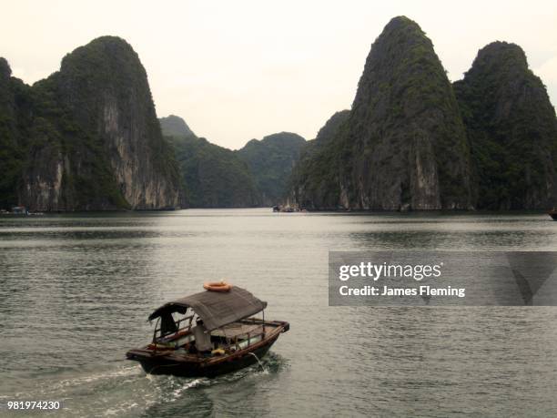 halong bay - james fleming stock pictures, royalty-free photos & images