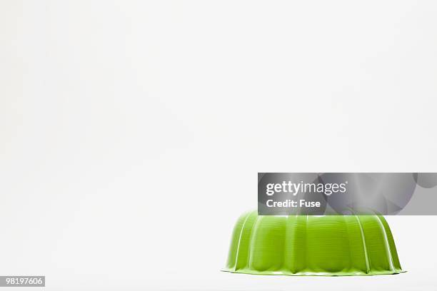 green jello mold - jello mold stock pictures, royalty-free photos & images