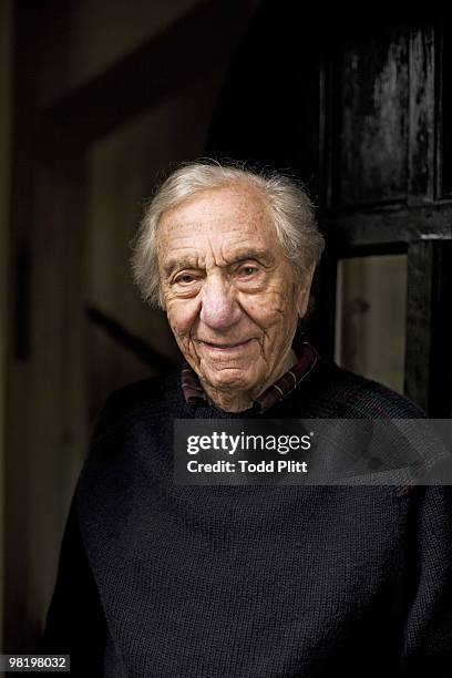 Author A. E. Hotchner poses at a portrait session for The USA Today in Westport, CT on March 23, 2010. .