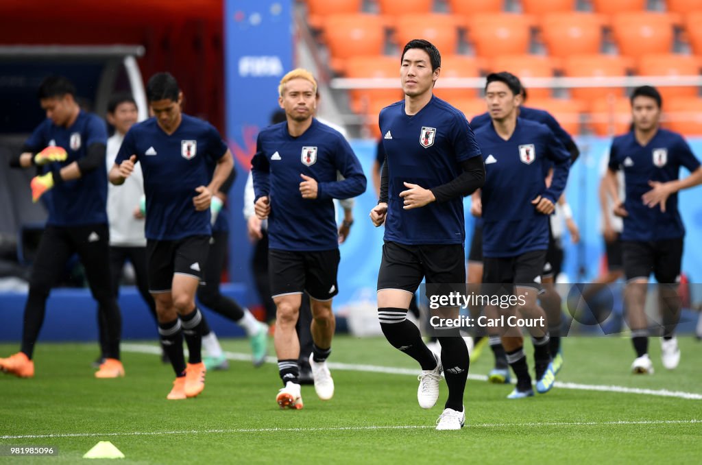 Japan Press Conference And Training Session