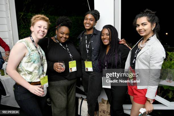 Guests attend NFF After Hours at the 2018 Nantucket Film Festival - Day 3 on June 22, 2018 in Nantucket, Massachusetts.