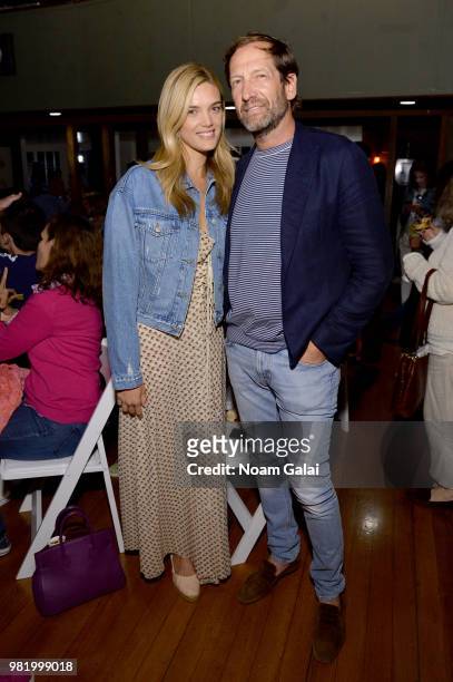 Alexandra Michler and Kevin Ulrich attend the All-Star Comedy Roundtable, The Improv Takeover during the 2018 Nantucket Film Festival - Day 3 on June...