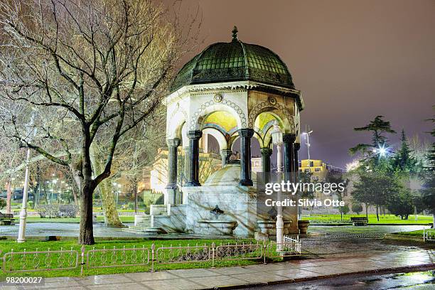 pavillion on sultanahmet square - silvia otte stock pictures, royalty-free photos & images