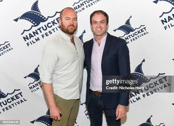 Sean T. Lamb and William Goldberg attend the screening of '10 Things We Should Do Before We Break Up' at the 2018 Nantucket Film Festival - Day 3 on...