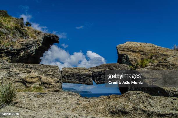 twin rocks - twin rocks stock pictures, royalty-free photos & images