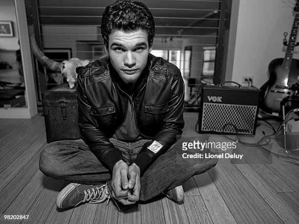 Actor Steven Strait poses for a portrait session in Los Angeles for New York Moves.