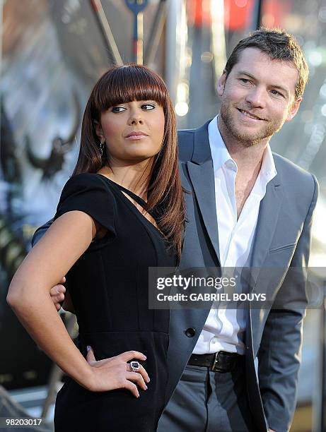 Actor Sam Worthington and Natalie Mark arrive to the premiere of �Clash of the Titans� at the Grauman�s Chinese Theater in Hollywood, California, on...