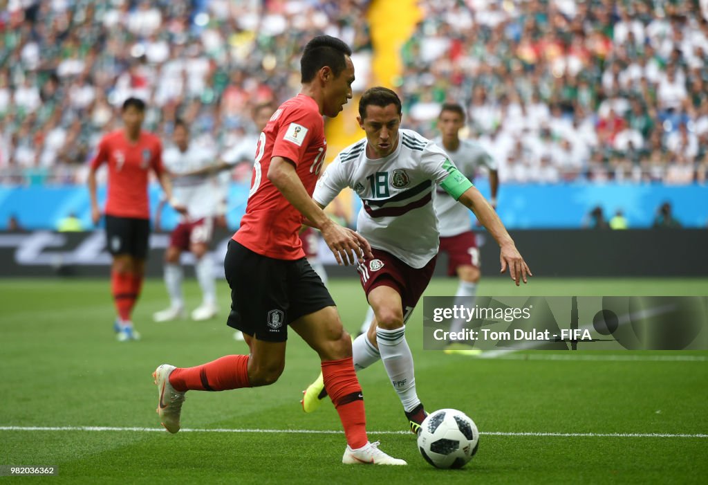 Korea Republic v Mexico: Group F - 2018 FIFA World Cup Russia