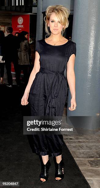 Zoe Lister attends the launch party of The Closet Liverpool at Circo on April 1, 2010 in Liverpool, England.