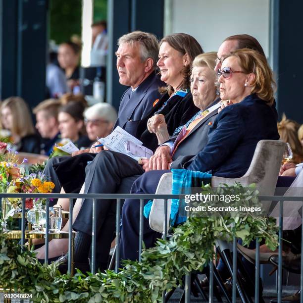 Rotterdam, princess Beatrix Wilhemina Armgard der Nederlanden during the CHIO Rotterdam at the Kralingse Bos on June 23, 2018 in Rotterdam Netherlands